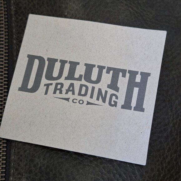 EUC DULUTH TRADING CO LIFETIME LEATHER PREMIUM FULL GRAIN COWHIDE BACKPACK GREEN - Picture 14 of 16